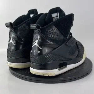 Shoes Nike Air Jordan Flight 45 High Ip Ss Black Suede 63165035